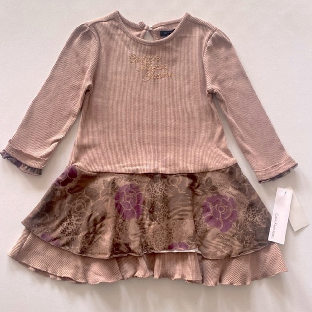 Calvin Klein Jeans Layered Girls Tunic Shirt